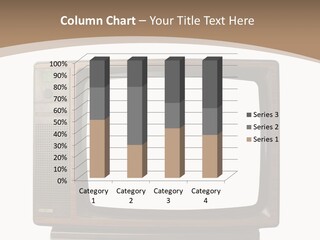 Grunge Commercial News PowerPoint Template