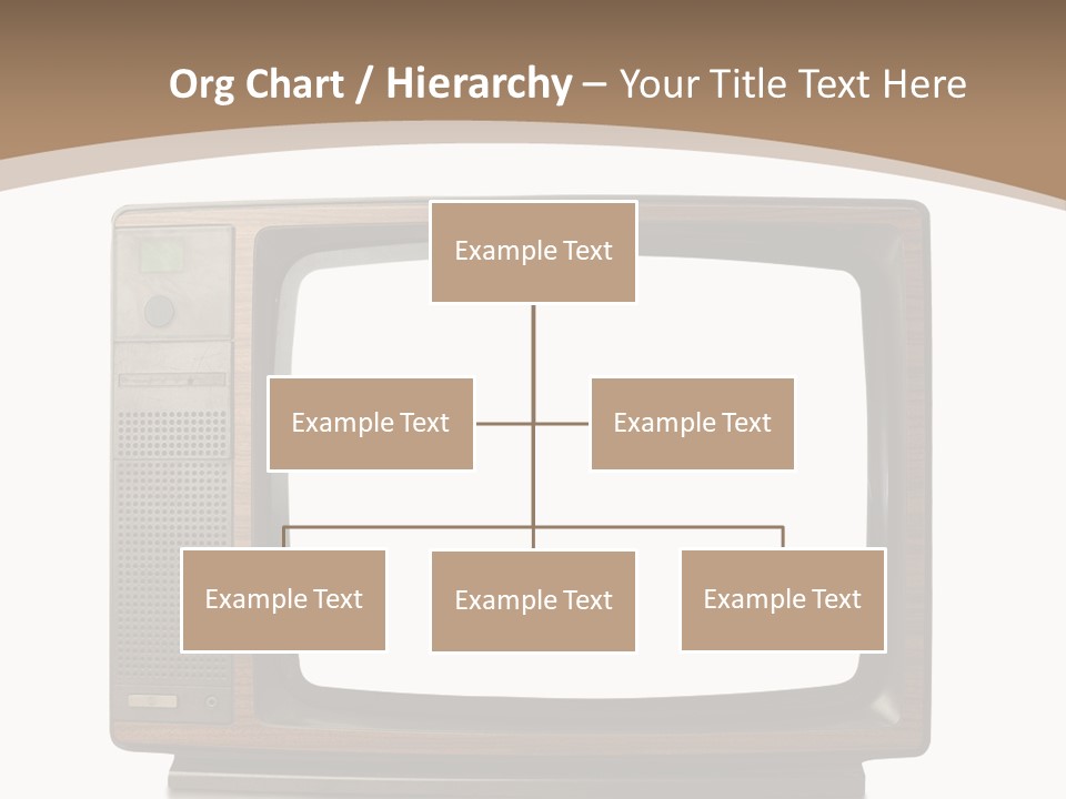 Grunge Commercial News PowerPoint Template