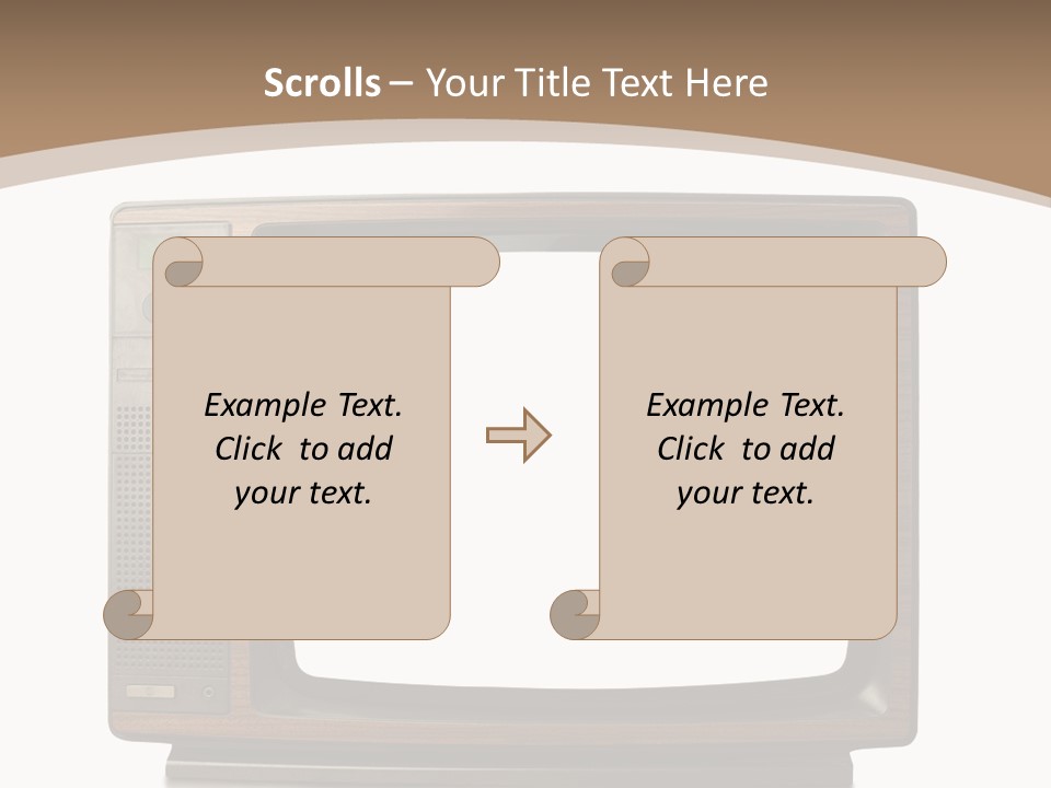 Grunge Commercial News PowerPoint Template