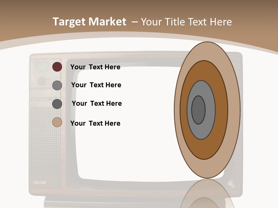 Grunge Commercial News PowerPoint Template