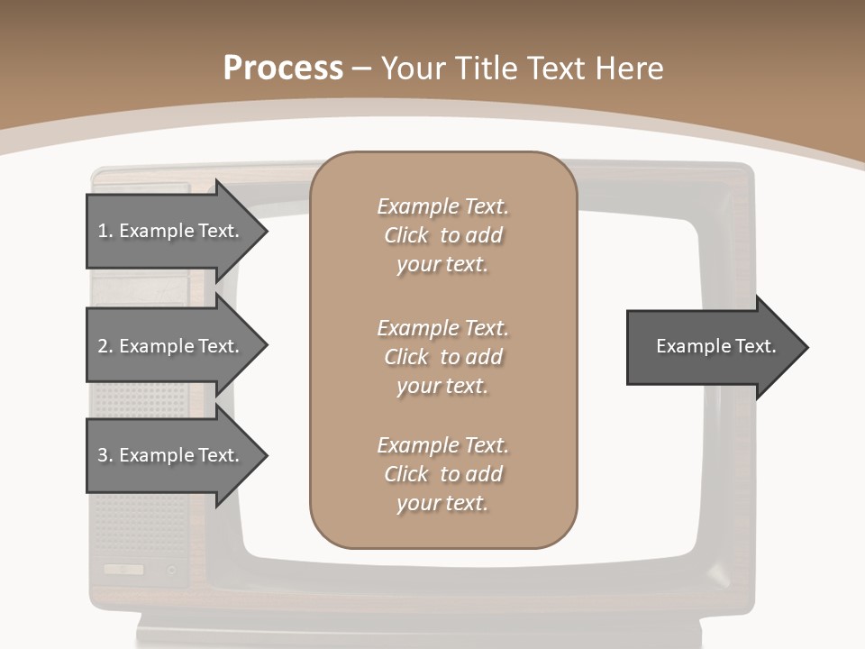 Grunge Commercial News PowerPoint Template