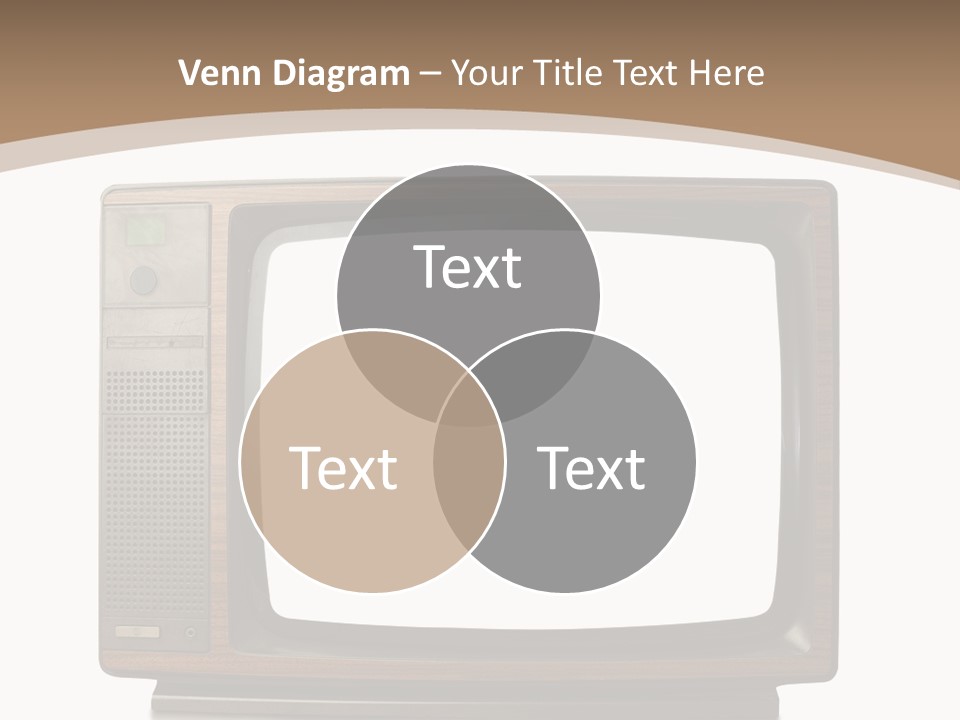 Grunge Commercial News PowerPoint Template