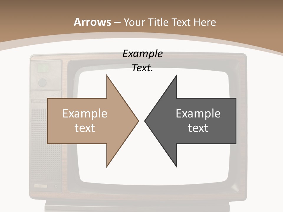 Grunge Commercial News PowerPoint Template