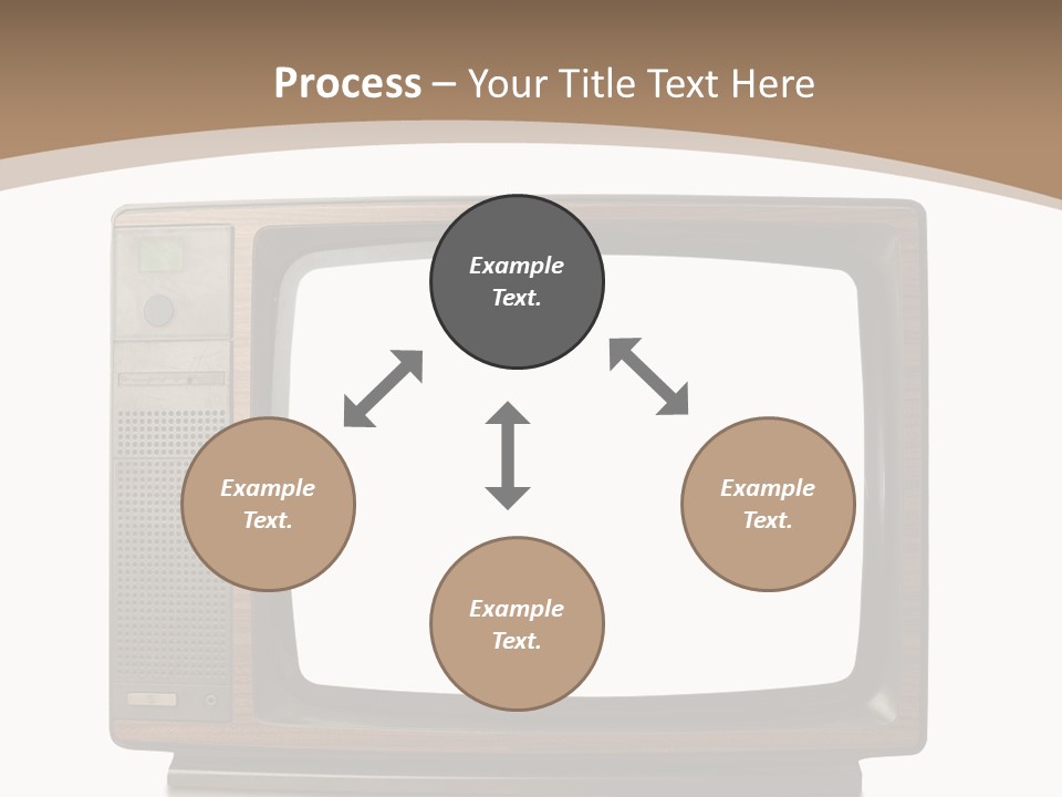 Grunge Commercial News PowerPoint Template