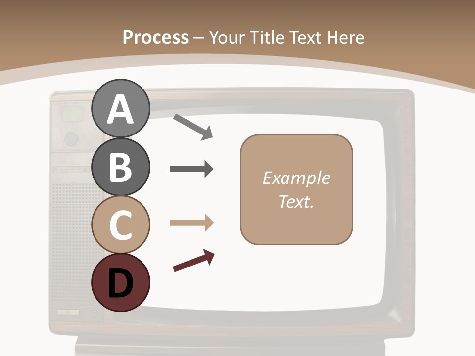 Grunge Commercial News PowerPoint Template