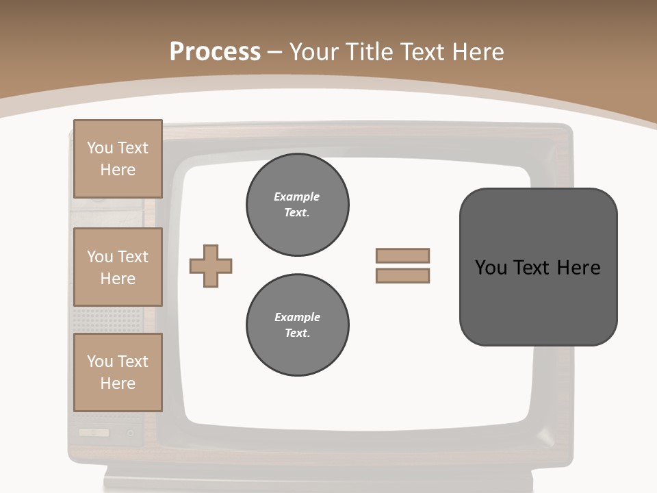 Grunge Commercial News PowerPoint Template