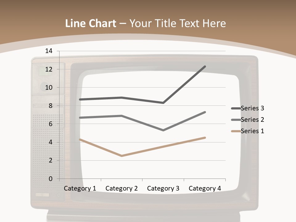 Grunge Commercial News PowerPoint Template