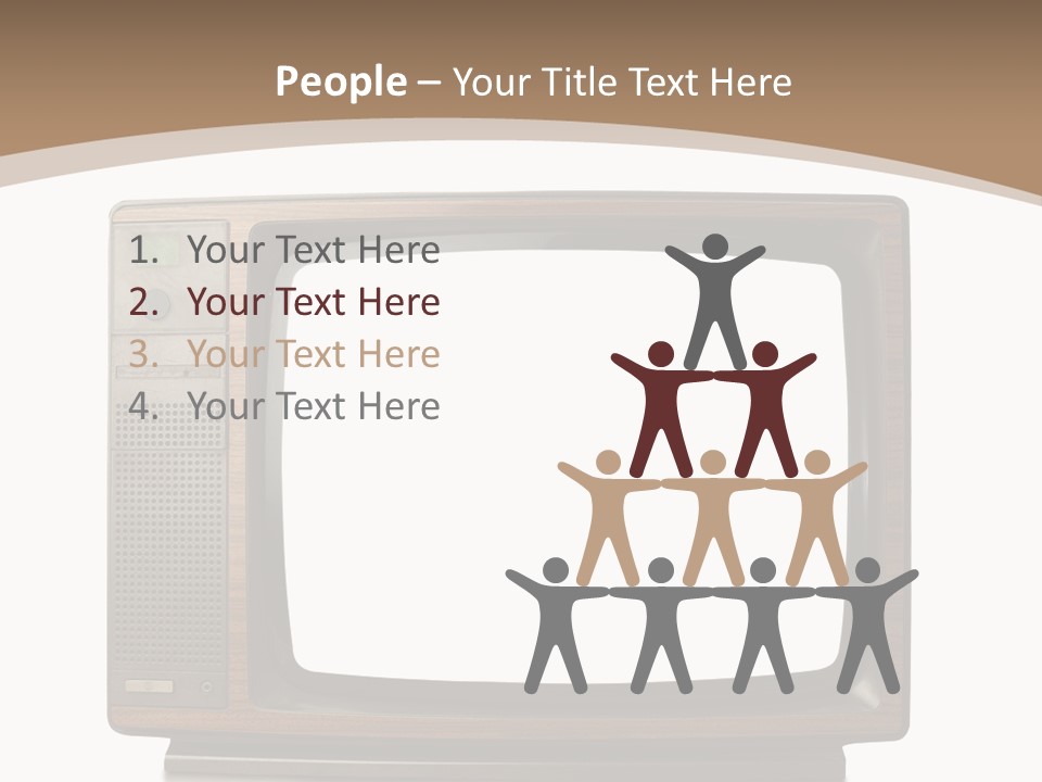 Grunge Commercial News PowerPoint Template