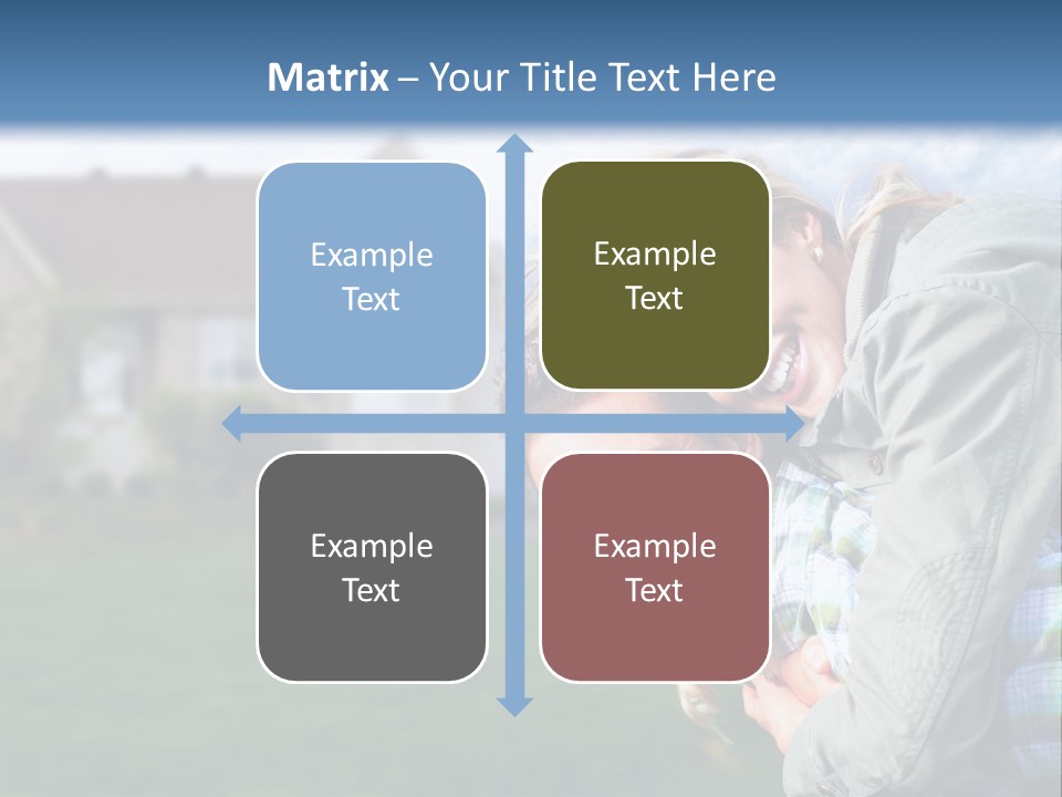 Person Residential Background PowerPoint Template