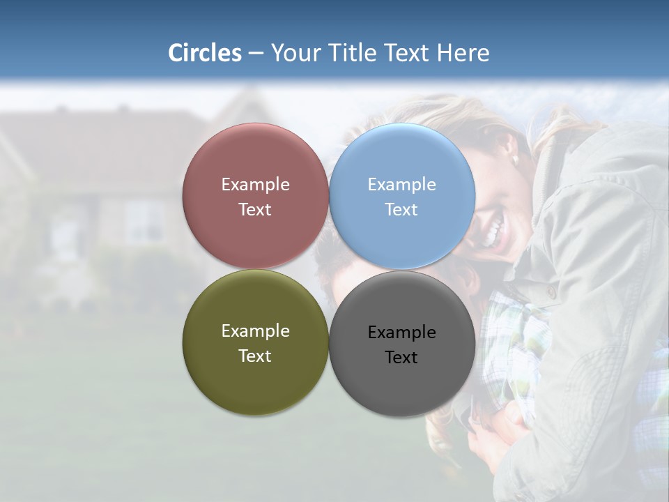 Person Residential Background PowerPoint Template