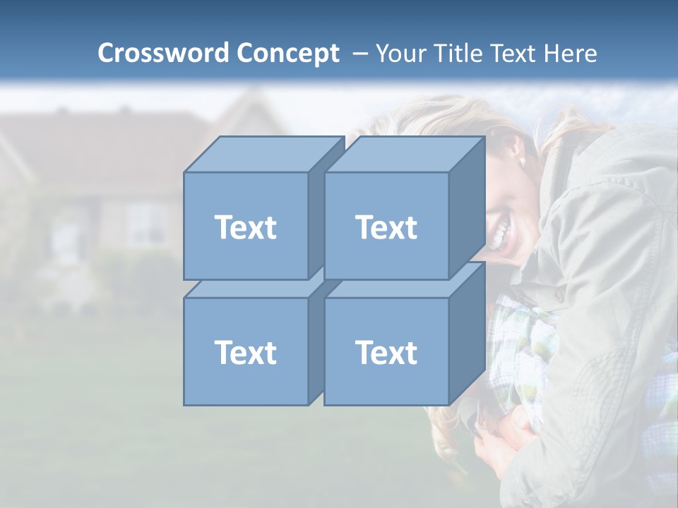 Person Residential Background PowerPoint Template