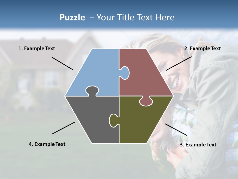 Person Residential Background PowerPoint Template