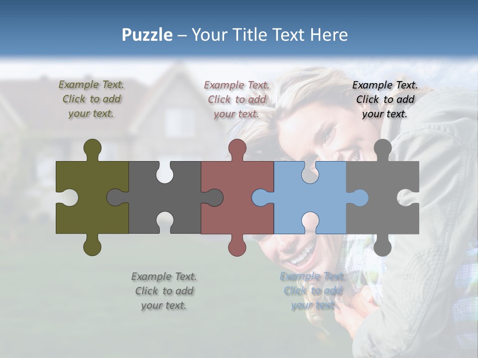 Person Residential Background PowerPoint Template