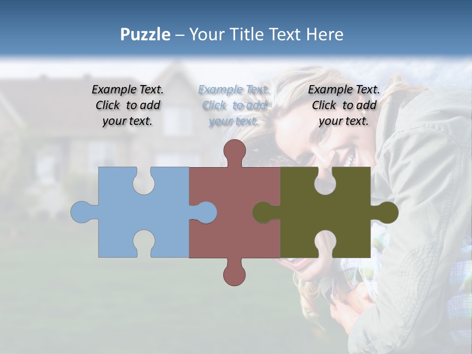 Person Residential Background PowerPoint Template