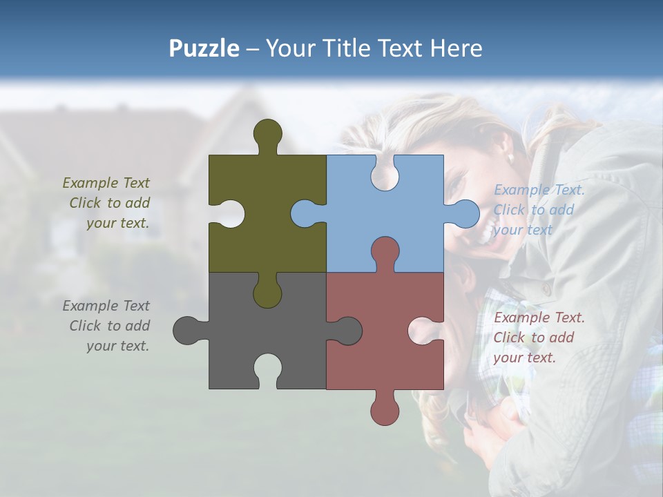 Person Residential Background PowerPoint Template