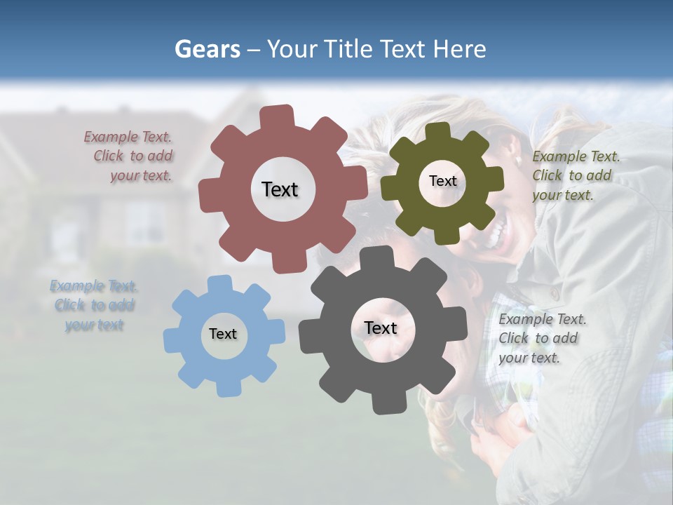 Person Residential Background PowerPoint Template