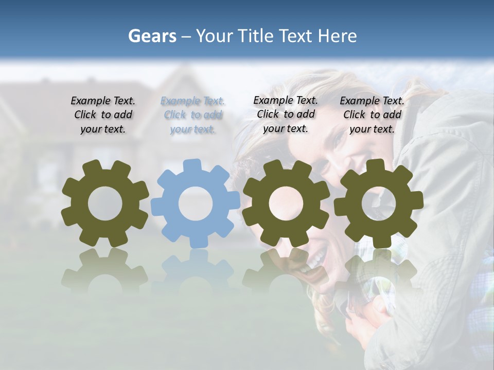 Person Residential Background PowerPoint Template