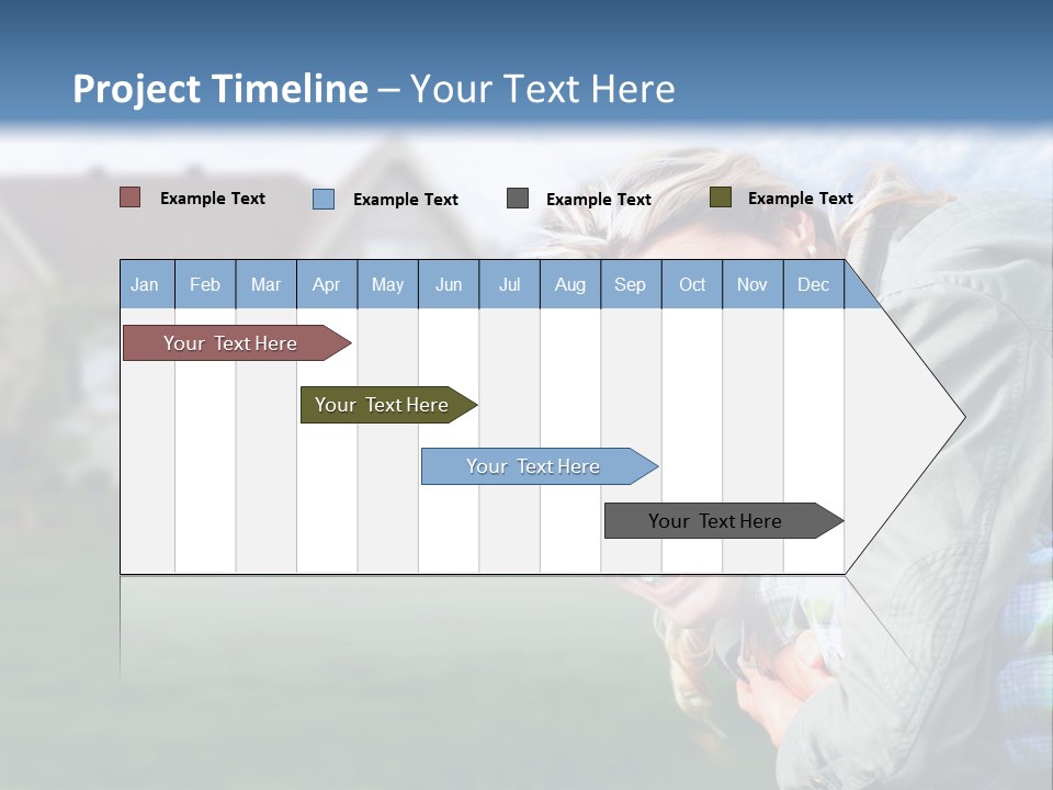 Person Residential Background PowerPoint Template