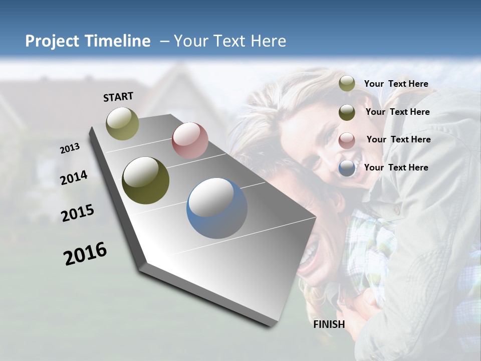Person Residential Background PowerPoint Template