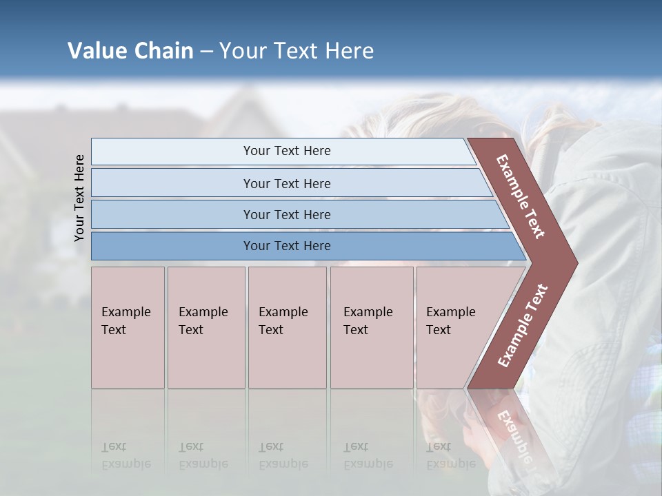 Person Residential Background PowerPoint Template