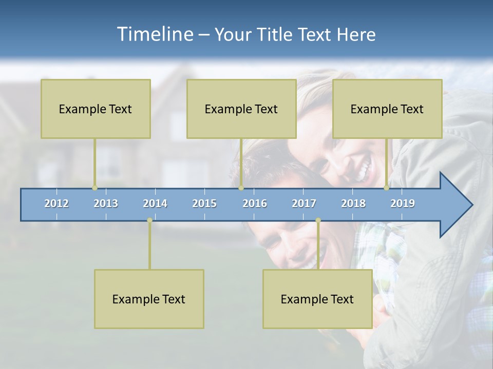 Person Residential Background PowerPoint Template