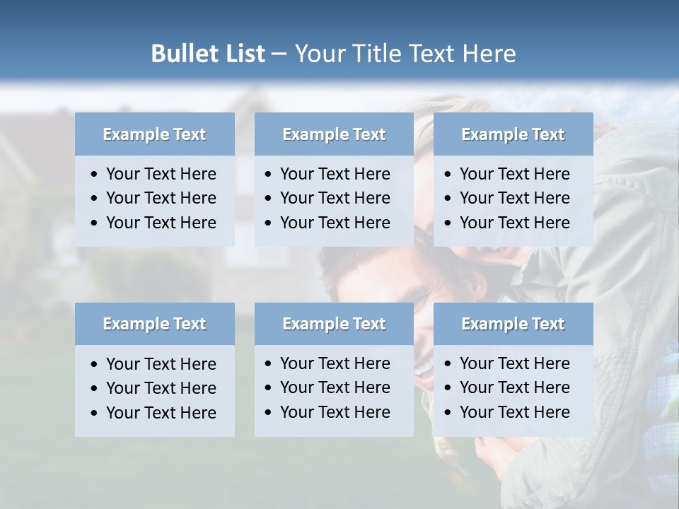 Person Residential Background PowerPoint Template
