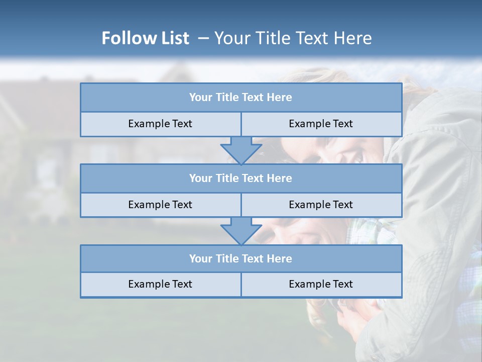 Person Residential Background PowerPoint Template