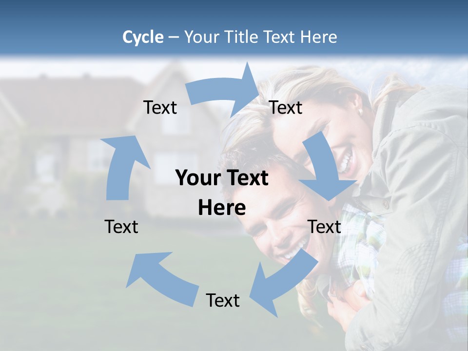 Person Residential Background PowerPoint Template