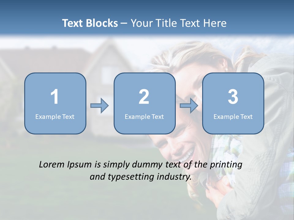 Person Residential Background PowerPoint Template