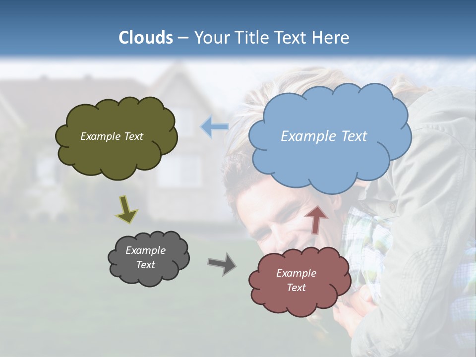 Person Residential Background PowerPoint Template