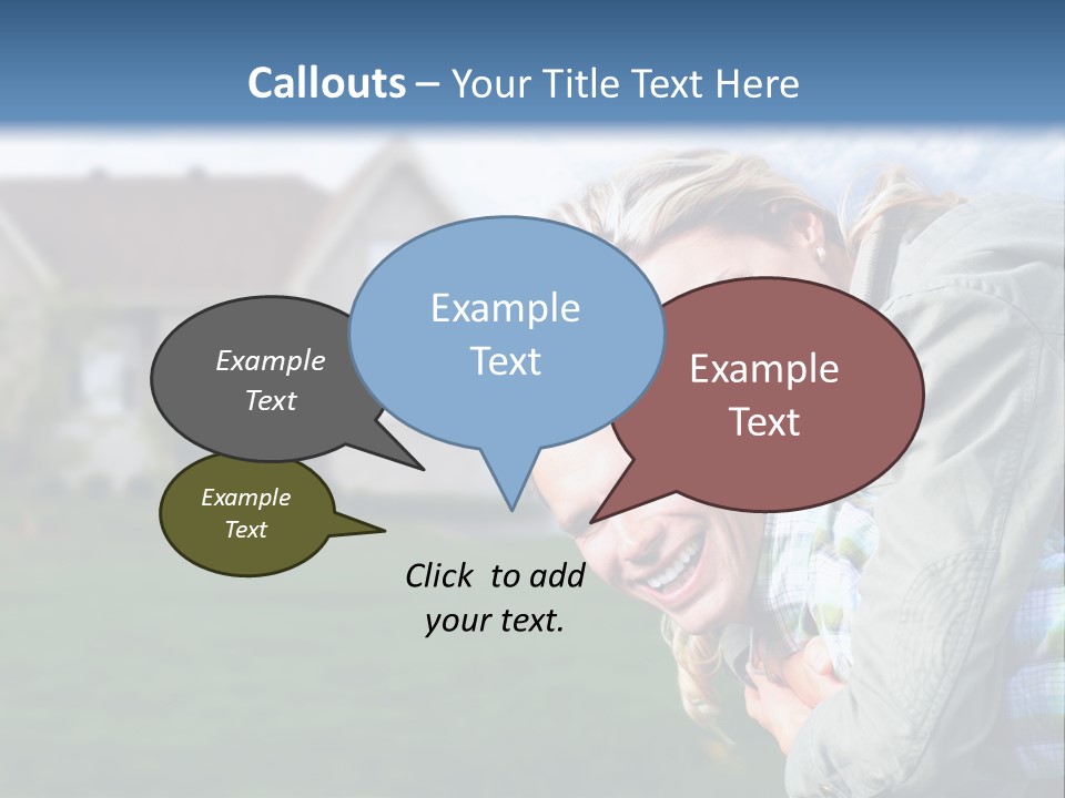 Person Residential Background PowerPoint Template