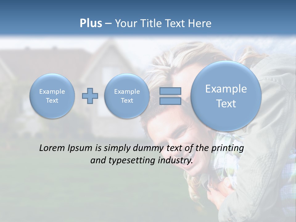 Person Residential Background PowerPoint Template