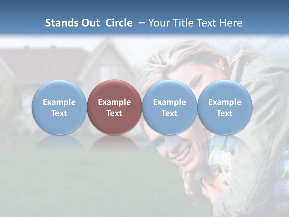 Person Residential Background PowerPoint Template