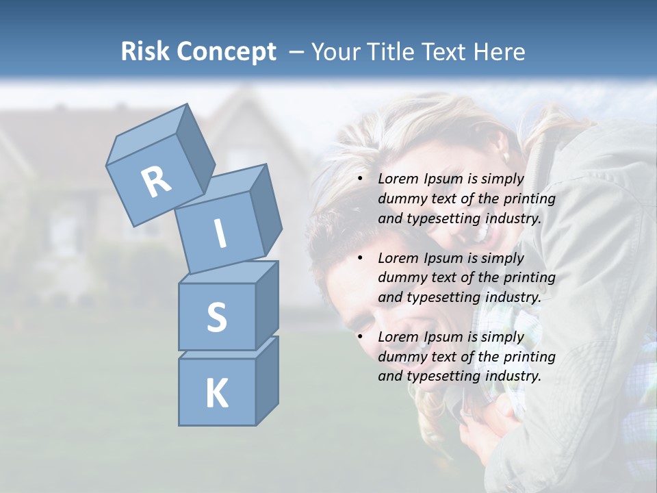 Person Residential Background PowerPoint Template