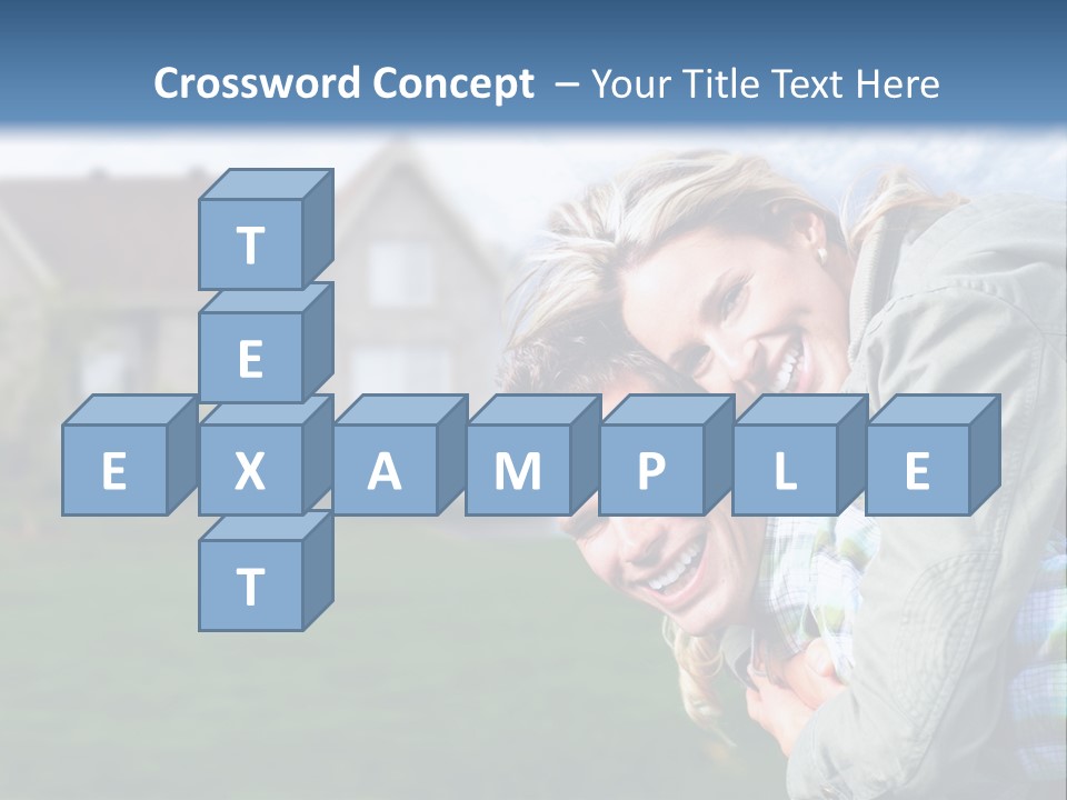 Person Residential Background PowerPoint Template