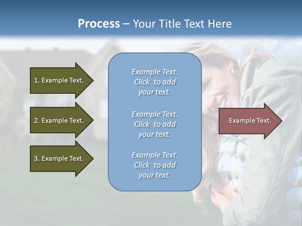 Person Residential Background PowerPoint Template