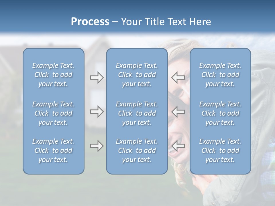 Person Residential Background PowerPoint Template