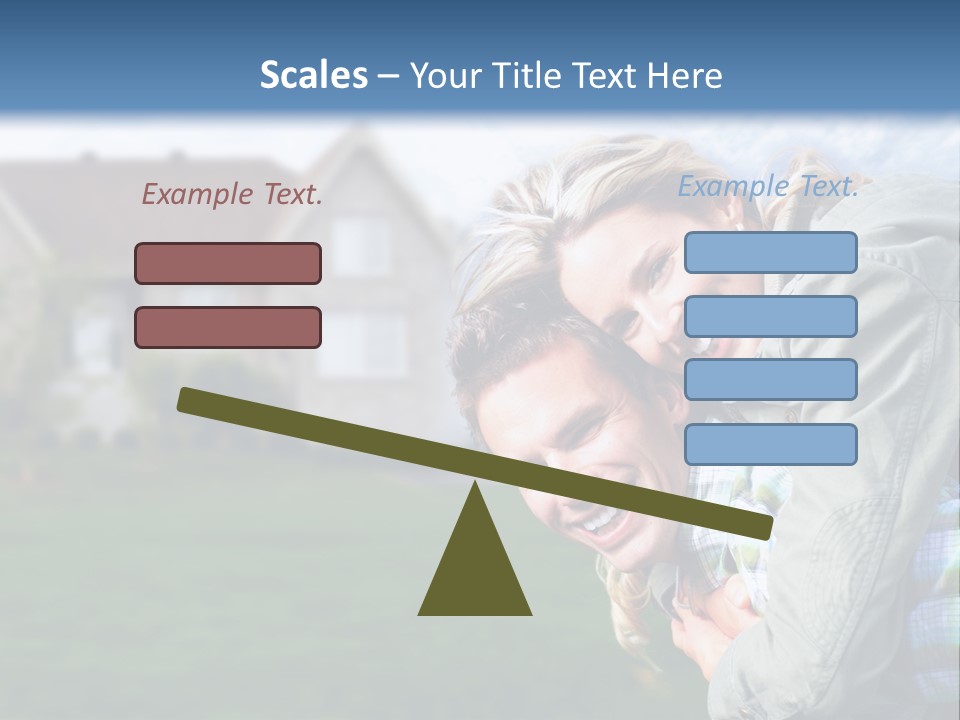 Person Residential Background PowerPoint Template