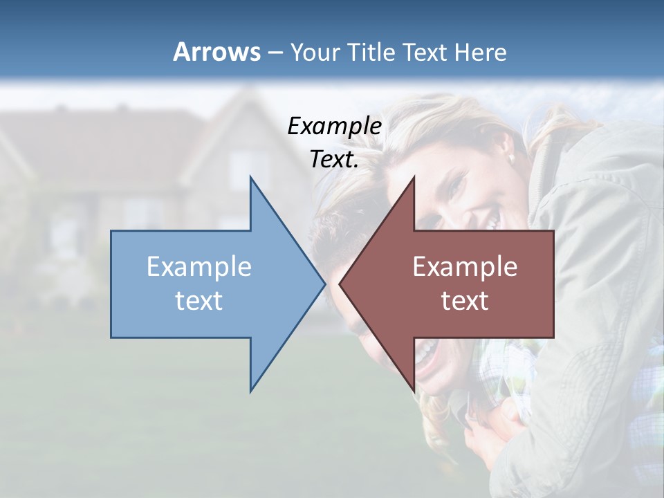 Person Residential Background PowerPoint Template