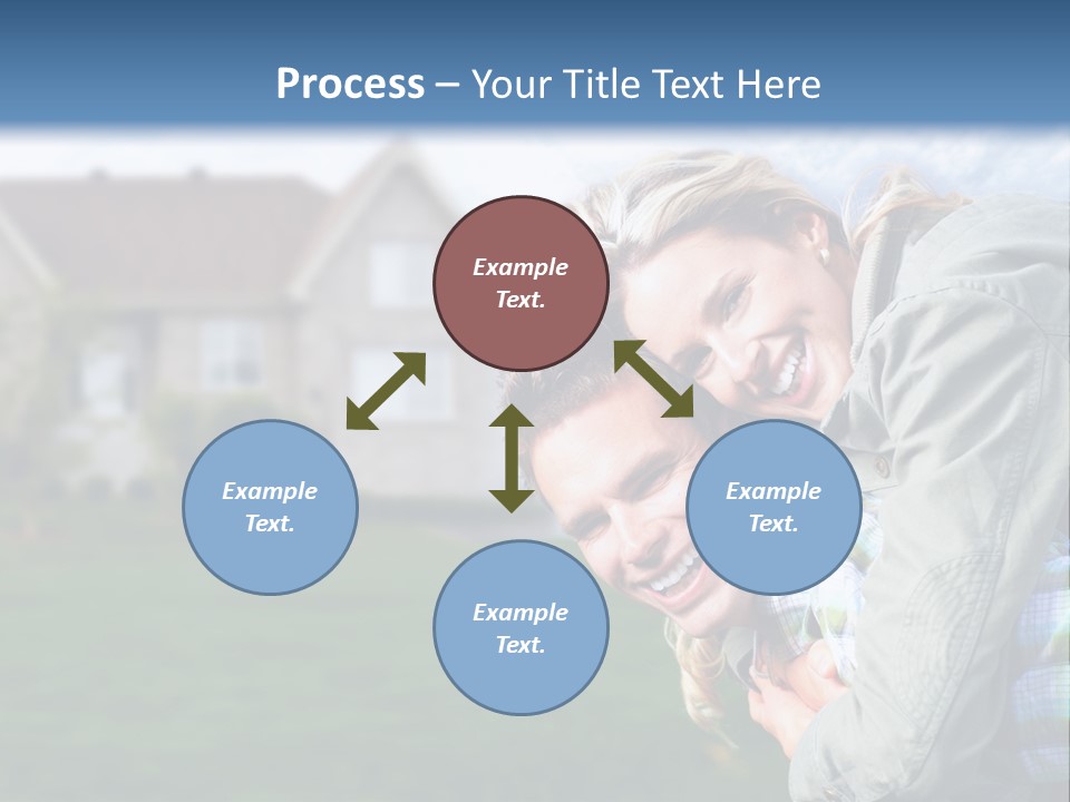 Person Residential Background PowerPoint Template