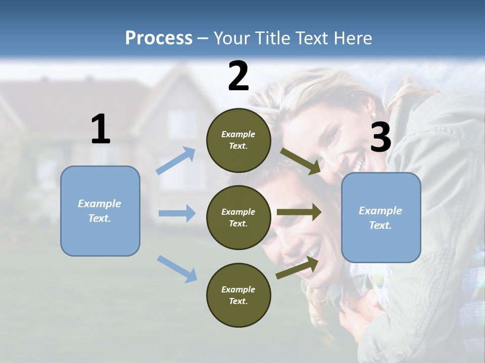 Person Residential Background PowerPoint Template