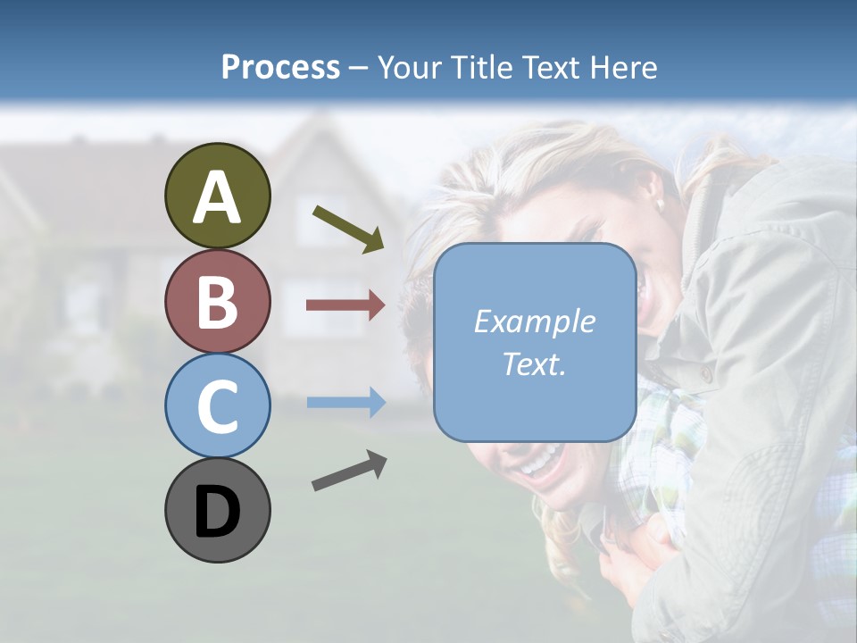 Person Residential Background PowerPoint Template