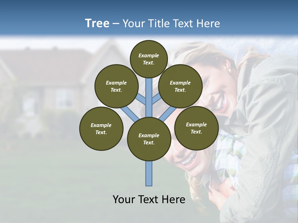 Person Residential Background PowerPoint Template