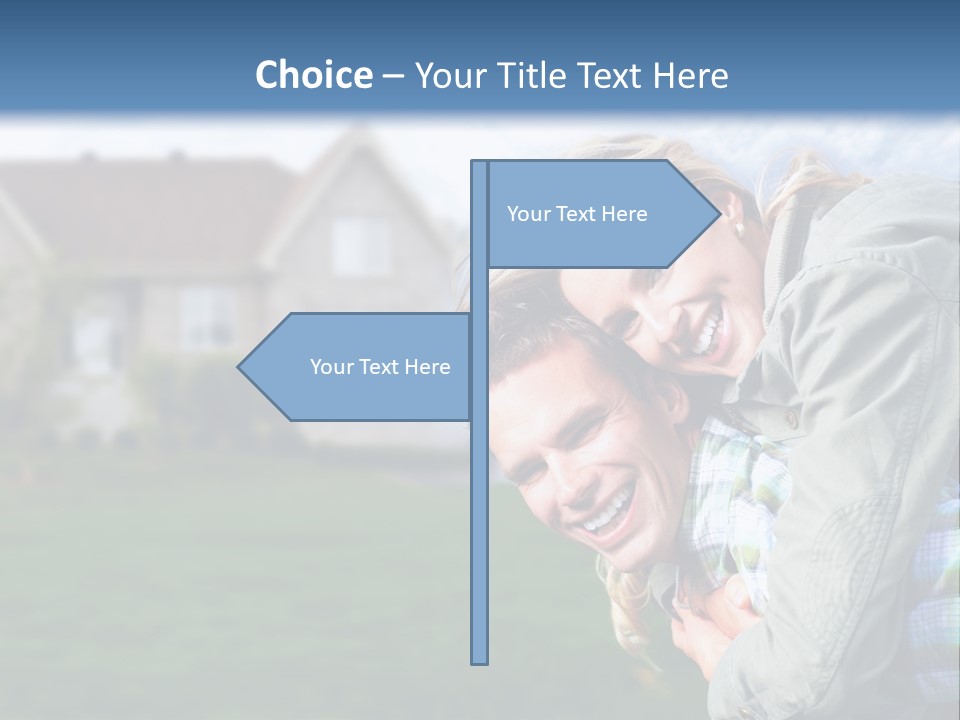 Person Residential Background PowerPoint Template