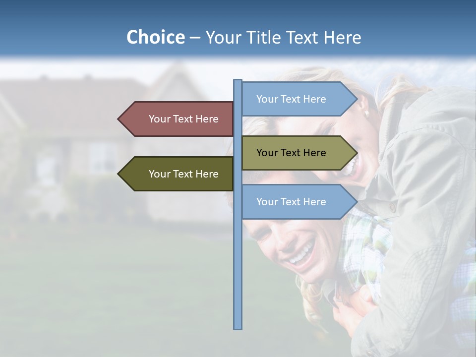Person Residential Background PowerPoint Template