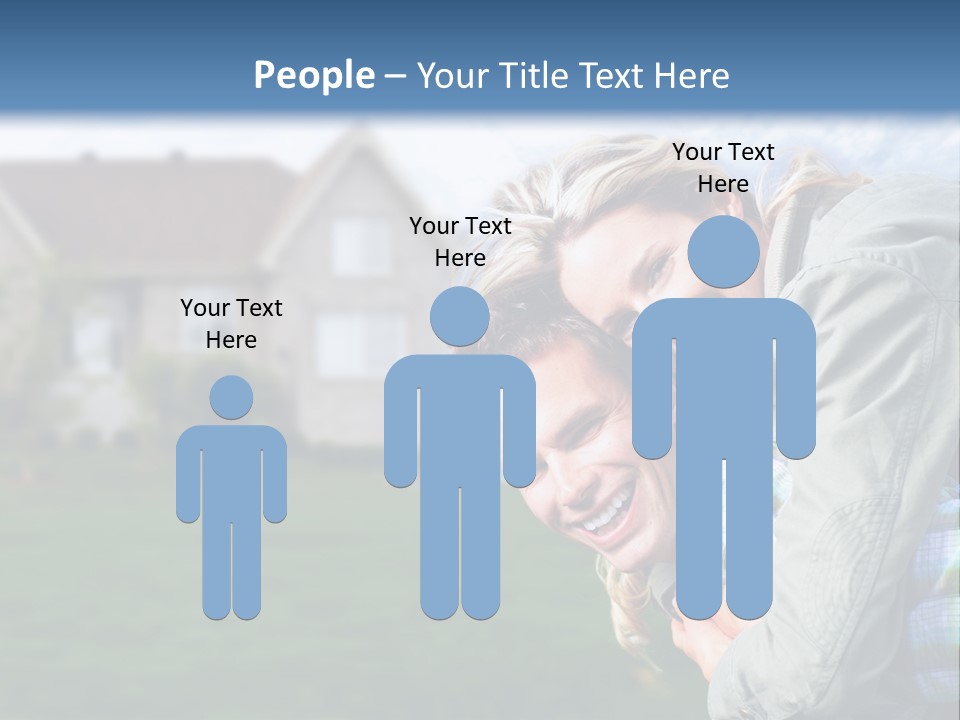 Person Residential Background PowerPoint Template