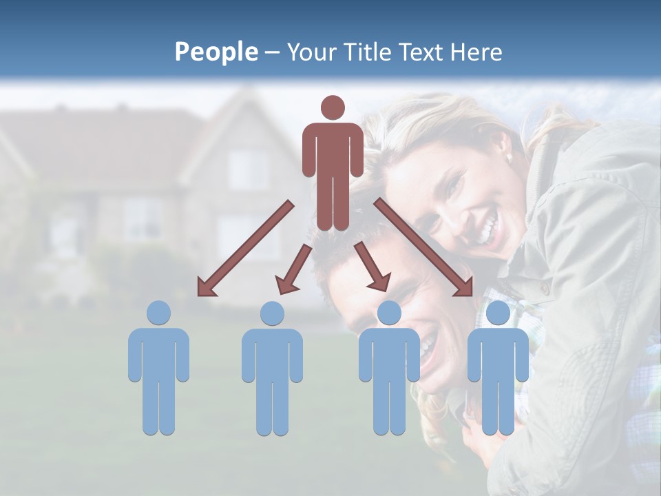 Person Residential Background PowerPoint Template
