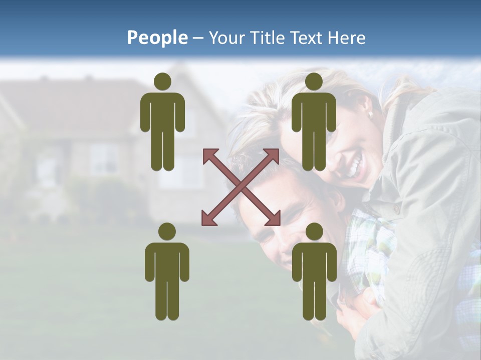 Person Residential Background PowerPoint Template
