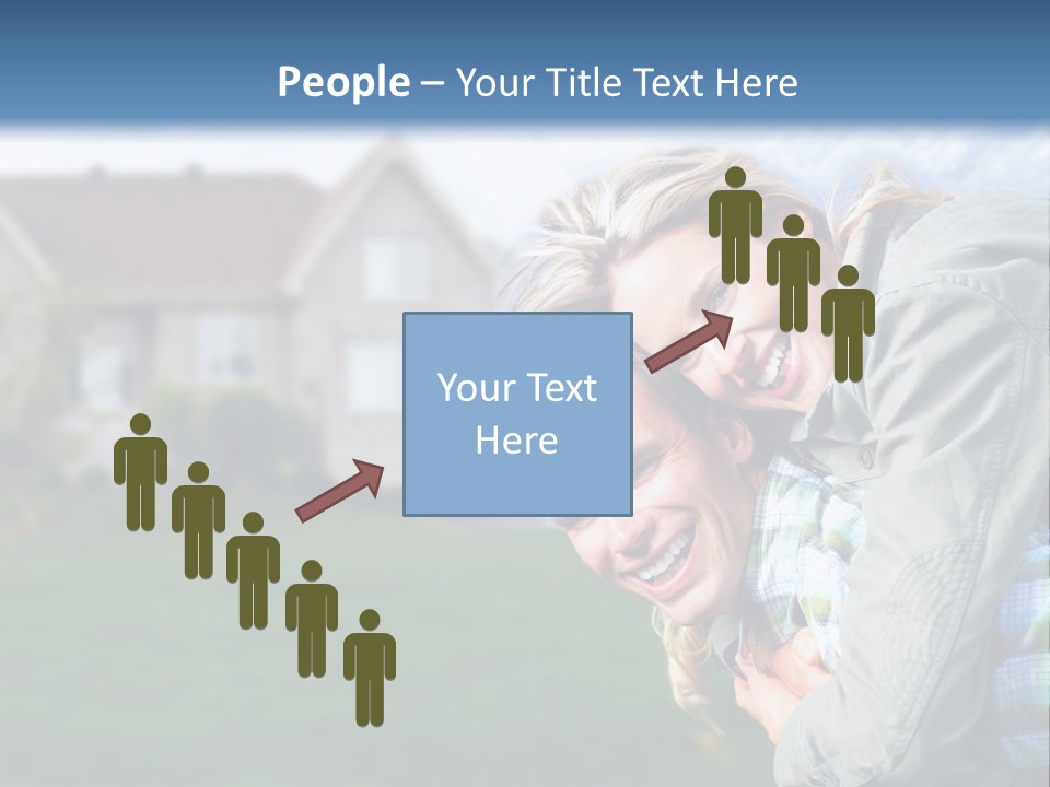 Person Residential Background PowerPoint Template