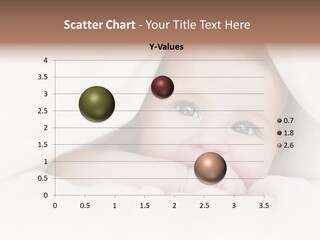 Blanket Newborn Face PowerPoint Template